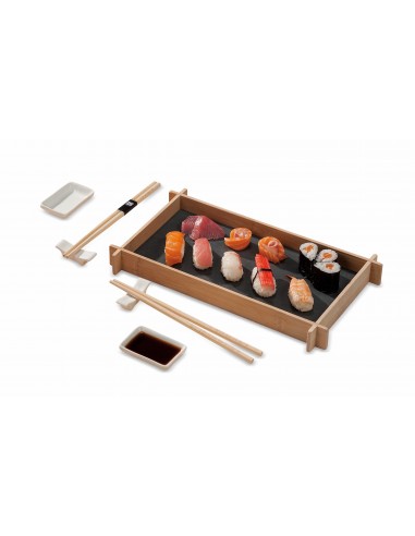 Set per Sushi con vassoio Cm. 35x20