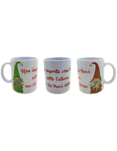 Tazza mug ceramica natalizia "Non...