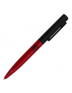 Penna in metallo rossa e...