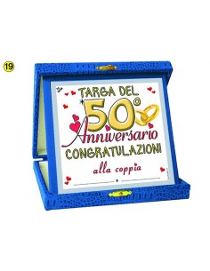 Targa a libretto vellutato...