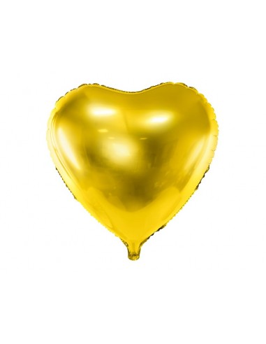 Palloncino mylar cuore Cm. 61 - Oro Gold