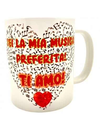 Tazza mug ceramica Love "Sei la mia...
