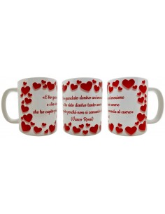 Tazza mug ceramica Love "E...