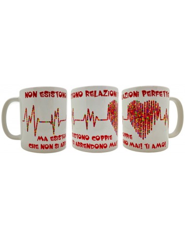 Tazza mug ceramica Love "Non esistono...