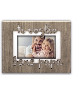 Portafoto legno "Ti voglio...