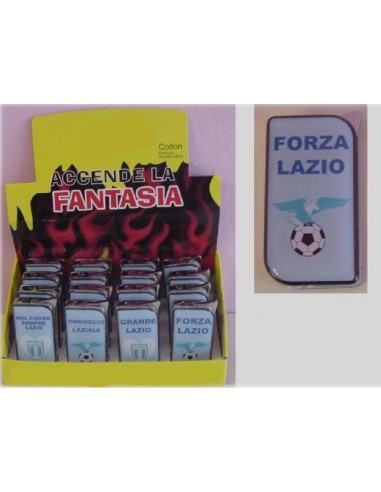 Accendino tipo Colton bianco/azzurri