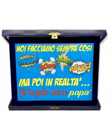 Targa con cofanetto rettangolare Cm....