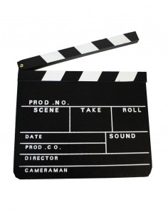 Ciak cinematografico Cm. 30