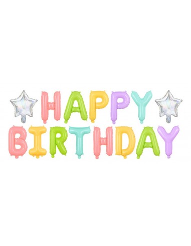 Palloncino mylar scritta "Happy...