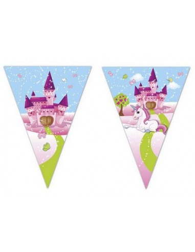 Festone bandierine pvc Unicorno...