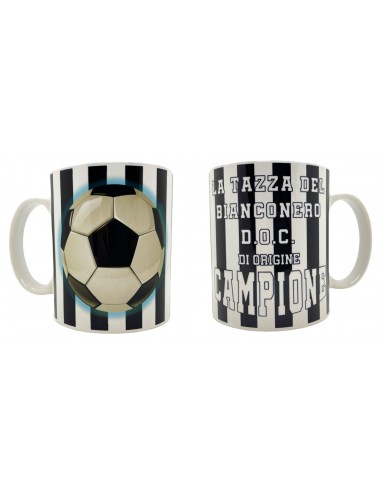 Tazza mug ceramica "Bianconero DOC"