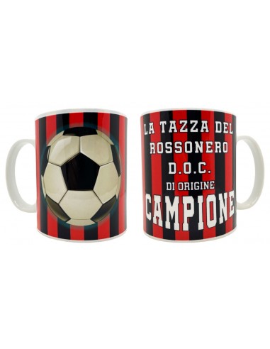Tazza mug ceramica "Rossonero DOC"