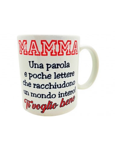 Tazza mug ceramica "Mamma una parola...