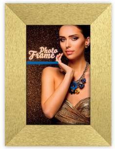 Portafoto legno Oro Gold...