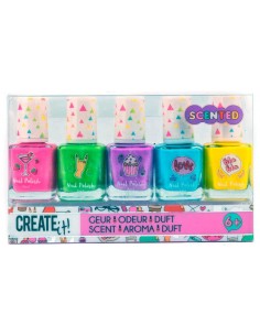 Set 5 smalti aromatizzati...