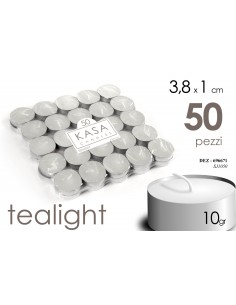Candele tealight bianche...