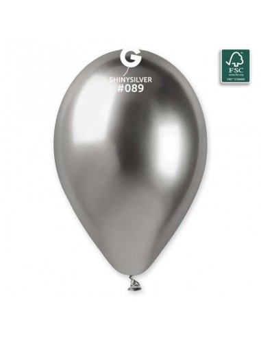Palloncino lattice cromato 13" Cm. 33...