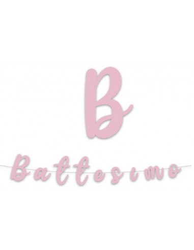 Festone scritta italic Cm. 300 –...