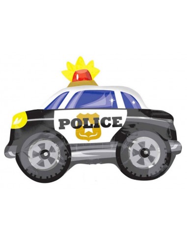 Palloncino mylar Macchina Polizia Cm....