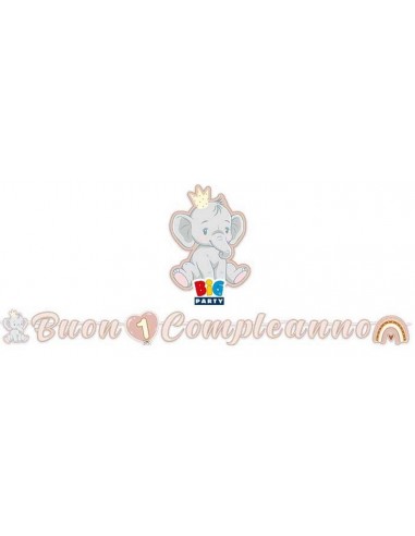 Festone kit scritta maxi Buon 1°...
