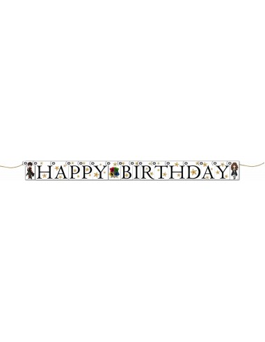 Festone carta Happy Birthday Cm. 210...