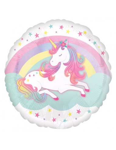 Palloncino mylar 18" Cm. 45 Unicorno...