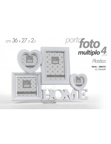 Portafoto in plastica multifoto Home...