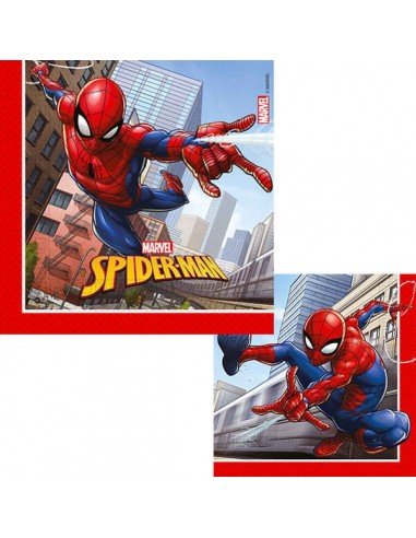 Tovaglioli carta cm. 33x33 Spiderman...