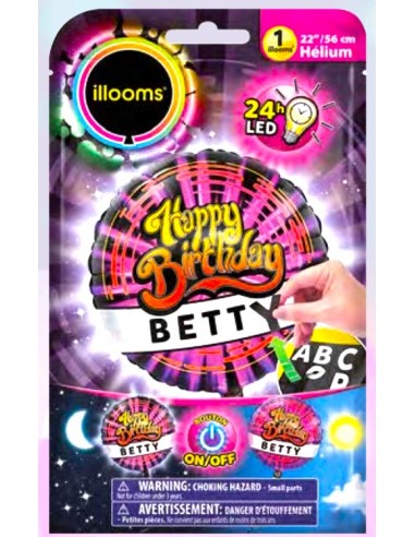 Palloncino mylar 22'' Cm. 56 - con 24...