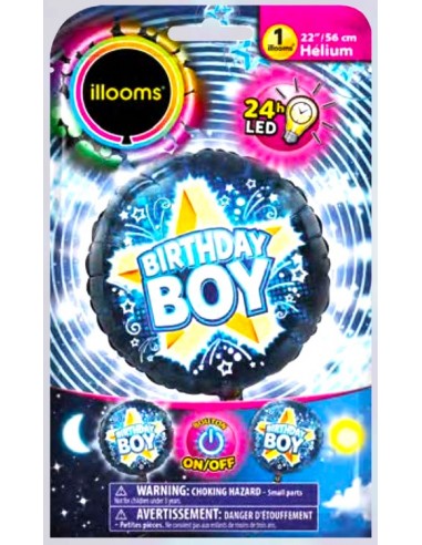 Palloncino mylar 22'' Cm. 56 - con 24...