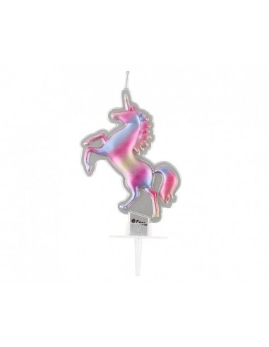 Candelina per torta sagomata Unicorno...
