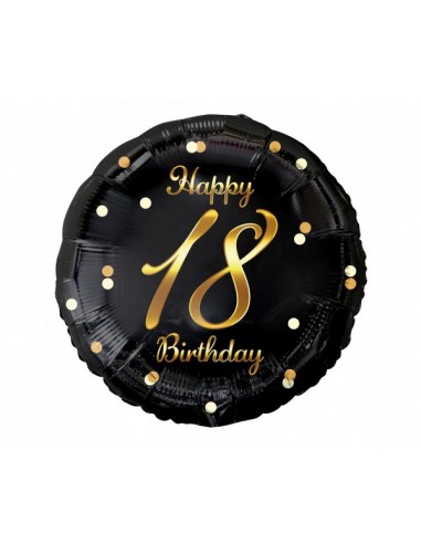 Palloncino mylar rotondo 18" - Happy...