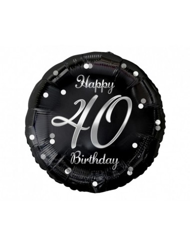 Palloncino mylar rotondo 18" - Happy...