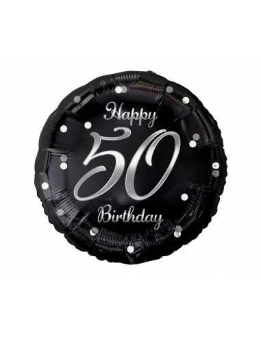 Palloncino mylar rotondo 18" - Happy...