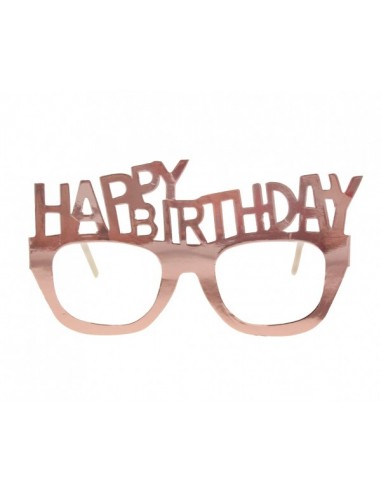 Occhiali party Happy Birthday - Rosa...