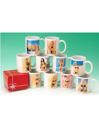 Tazza mug ceramica strip "Donna" - Si...
