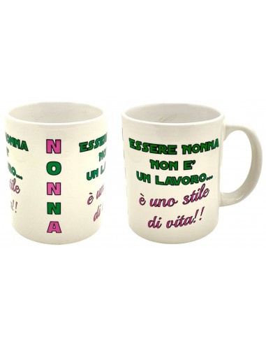 Tazza mug ceramica "Essere Nonna non...