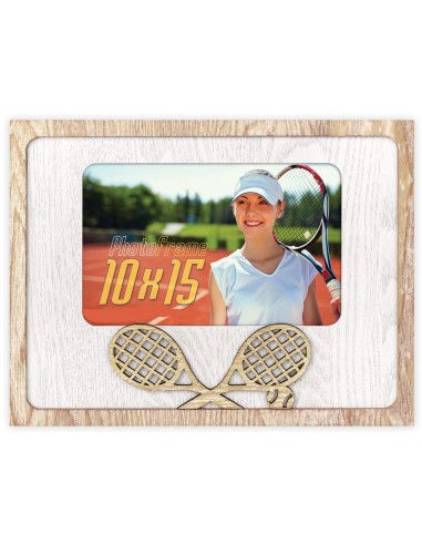 Portafoto legno "Tennis" Cm. 23x18 -...