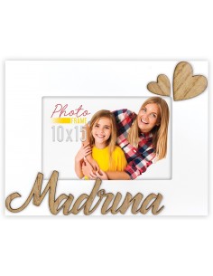 Portafoto legno con scritta...