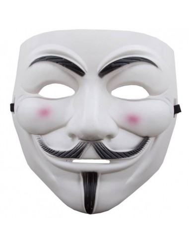 Maschera pvc semirigido "Anonymous"
