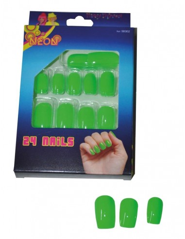 Unghie finte fluorescenti - Blister...