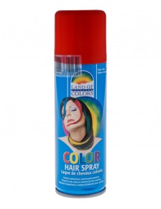 Spray per capelli colorato...