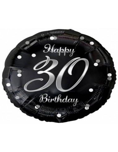 Palloncino mylar rotondo 18" - Happy...