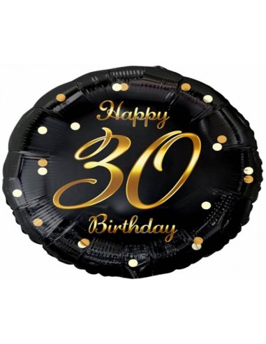 Palloncino mylar rotondo 18" - Happy...