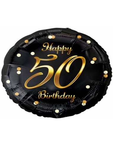 Palloncino mylar rotondo 18" - Happy...