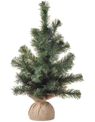 Albero di Natale con base juta Cm....
