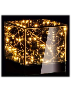 Lampada cubo vetro Cm....
