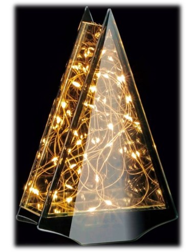 Lampada «Albero di Natale» vetro Cm....