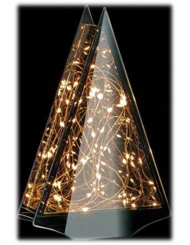 Lampada «Albero di Natale» vetro Cm....
