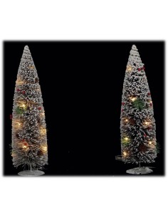 Albero di natale innevato...